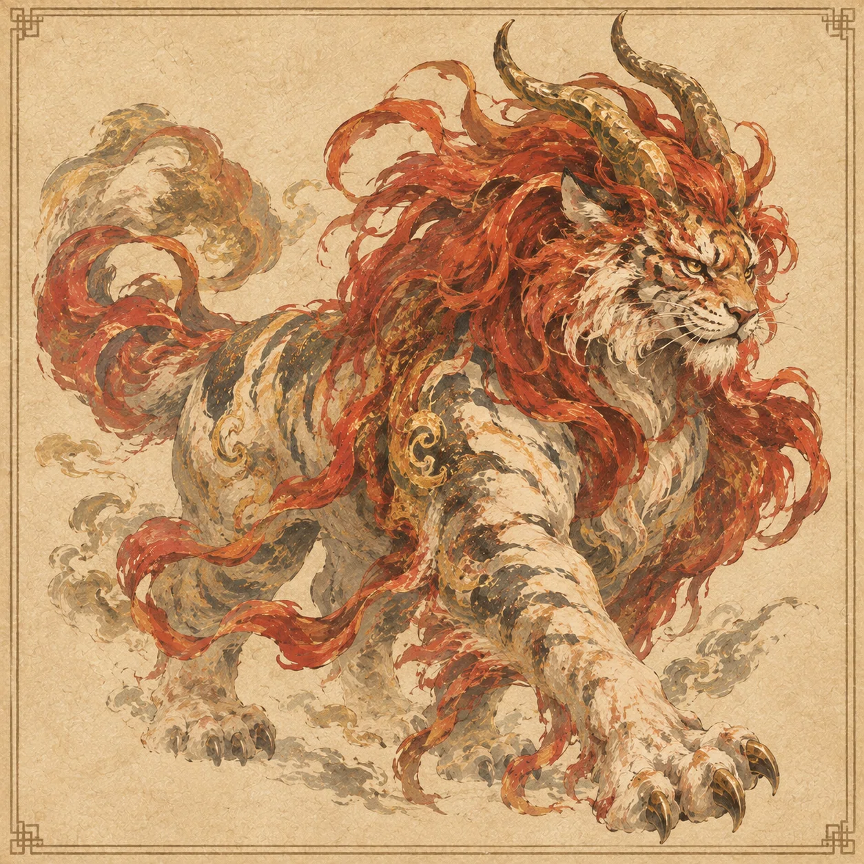 中国神話】白澤 ― 妖怪を知り尽くす「知識の神獣」｜華流案内人 AKI