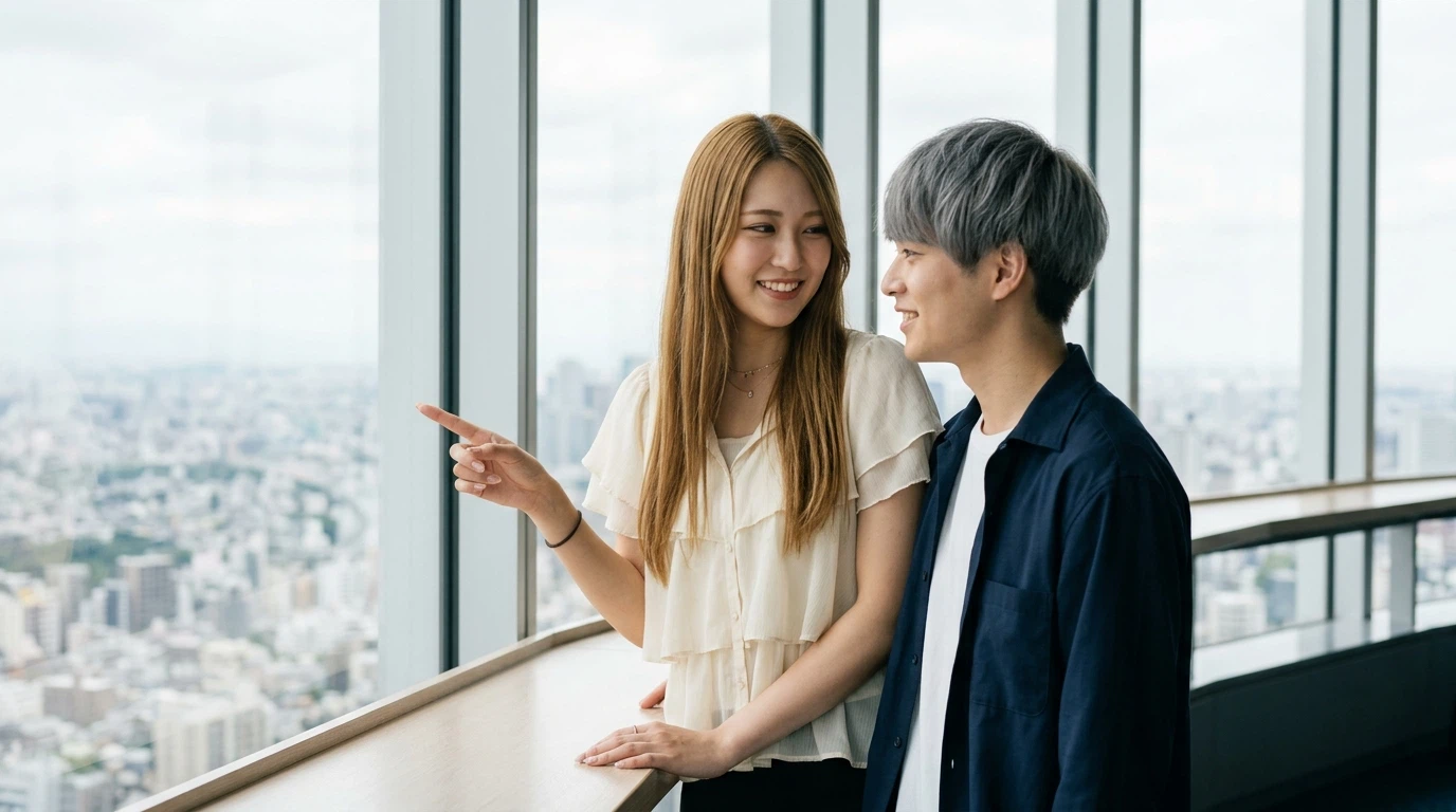 Clock Reverse Scene 【AI Beauty x Reverse Height Difference Couple】 Get an app that lets you ...