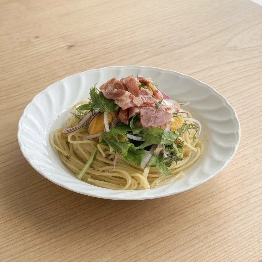 Pasta Salad with Vegetables from the Farm Stand｜りょうりょう