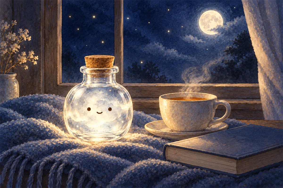 One thing to do each month for nights when your heart is tired ...