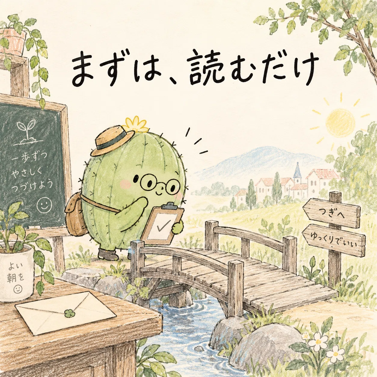 まずは橋の点検から