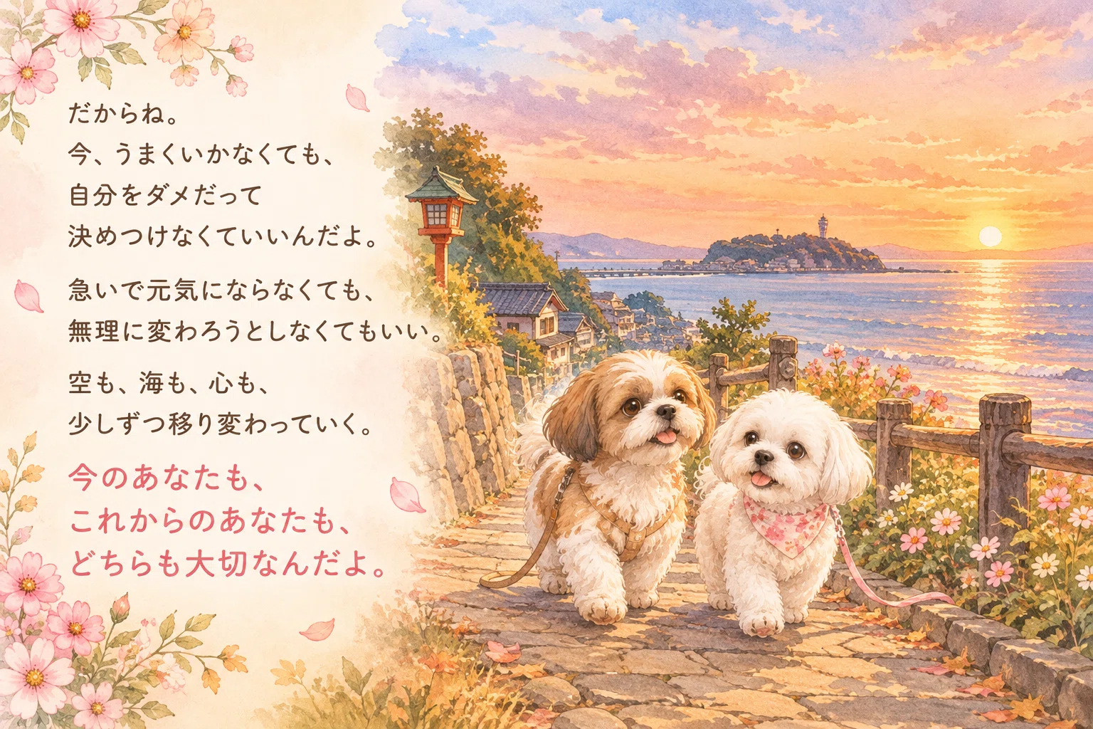 第12話 🐾 ぼくは知っているよ。「今のあなたが、ずっと続くわけじゃないよ。」〜秋の小さな遠足で見つけたこと〜｜🌸美結｜優しい人研究家（Miyu）🌸