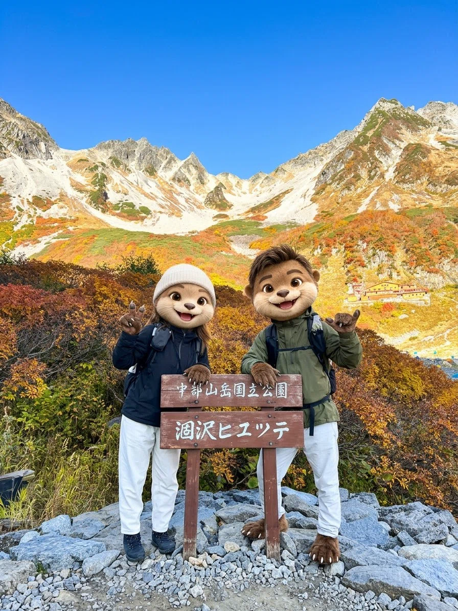 [October 8th-9th] Couple's tent stay at Karasawa. A mountain trip to ...