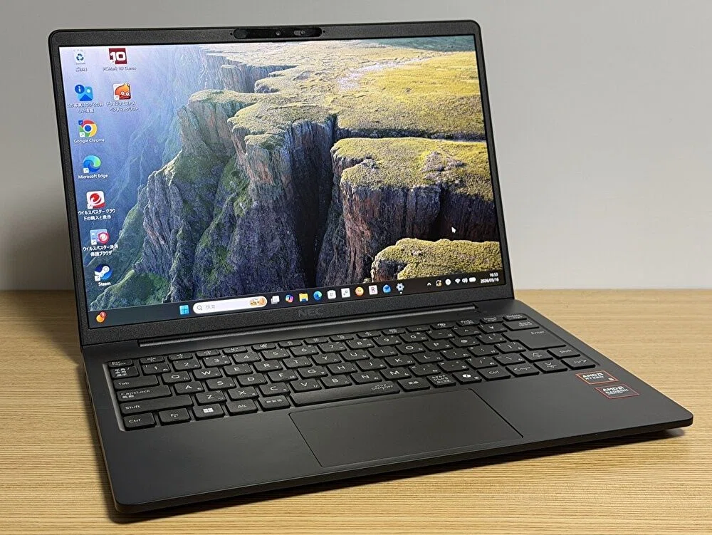 NEC LAVIE Direct N14 Slim、 Ryzen 5 8640U搭載の14型ノートPCが