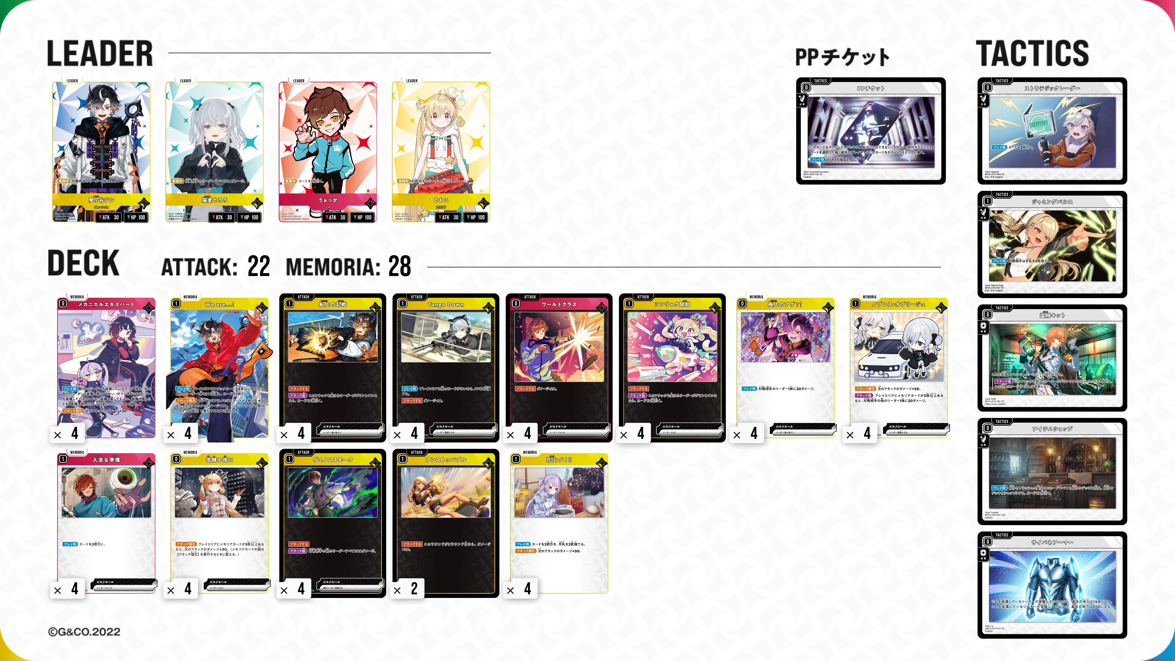 クロスタ】4弾環境で組んだデッキをぺたぺた貼るだけ｜hどんしぇおd