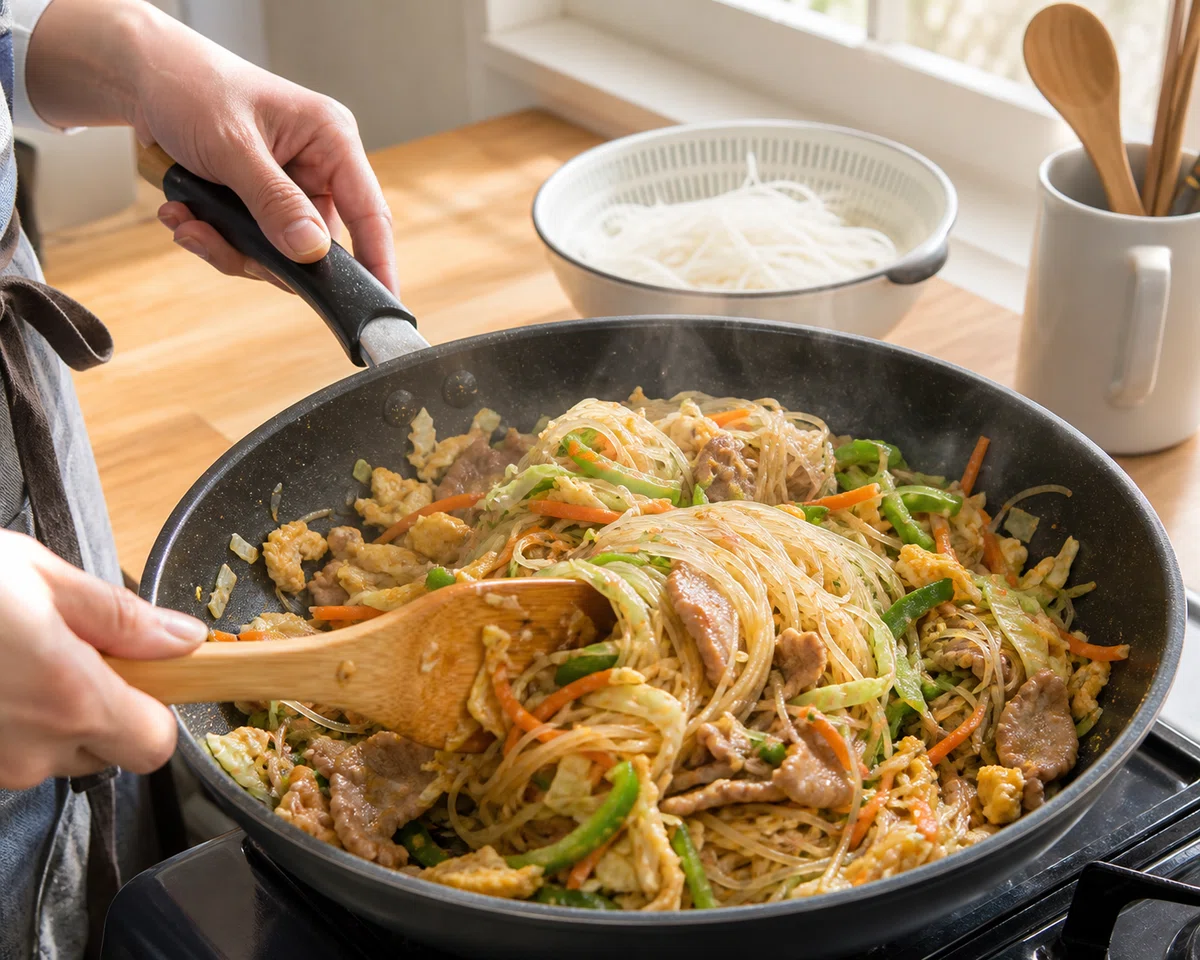 [Lunch | 10/10 (Sat)] Vegetable-packed Stir-fried Rice Vermicelli | A ...