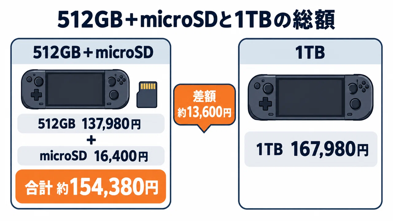 Valve Steam Deck OLEDのおすすめ 512GBと1TBの選び方・国内での買い方