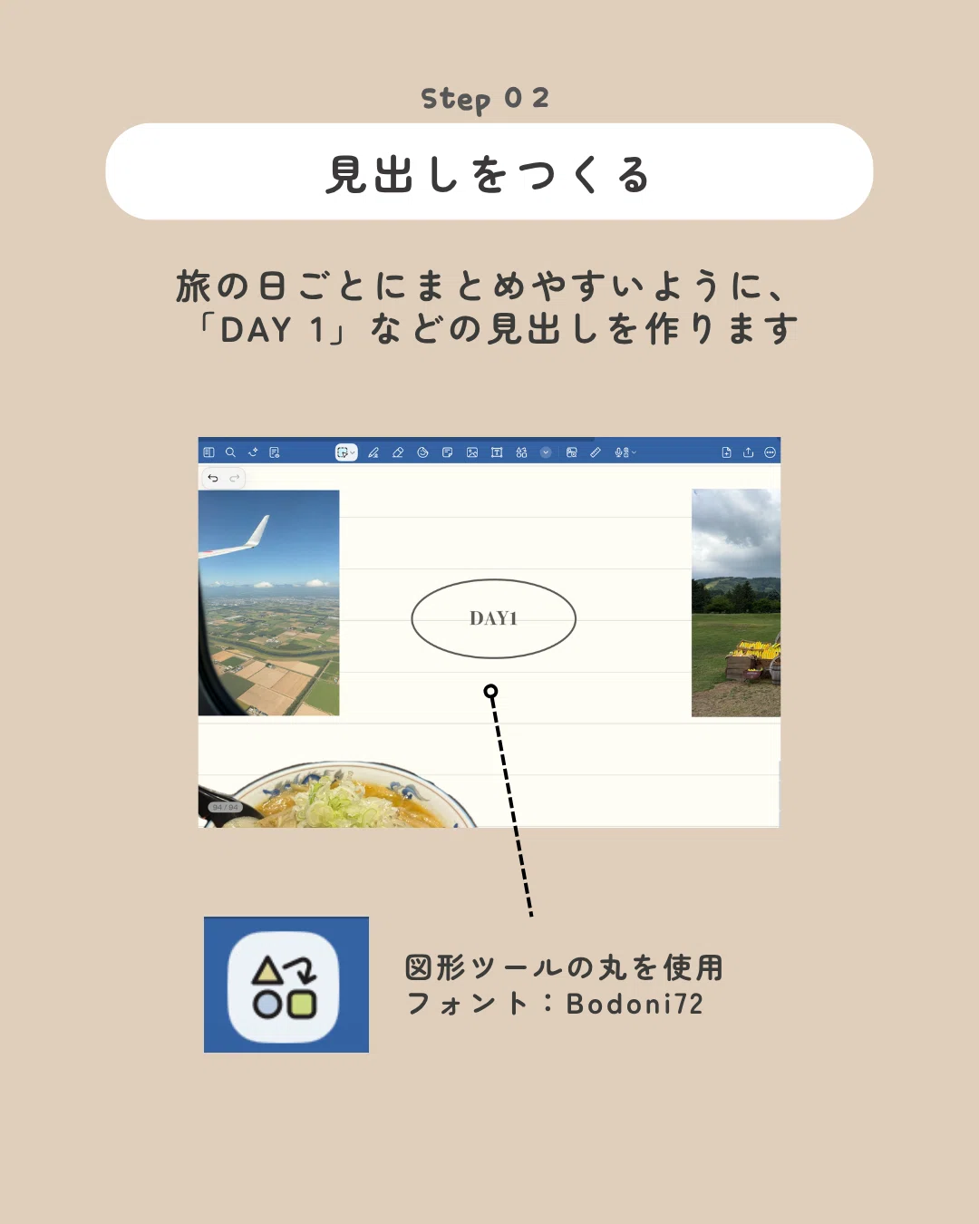 Memories of your trip in Goodnotes. How I organize my travel journal｜ちゃこぽ