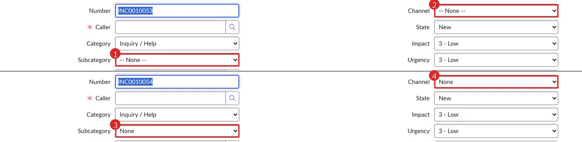 [Brazil Survey] 4 minor UI changes: Empty labels, date formats ...