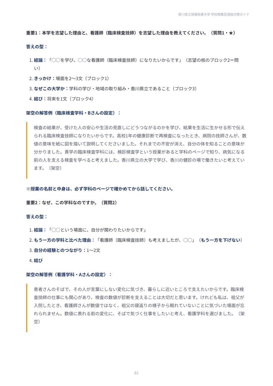 [Kagawa Prefectural University of Health Sciences] School ...
