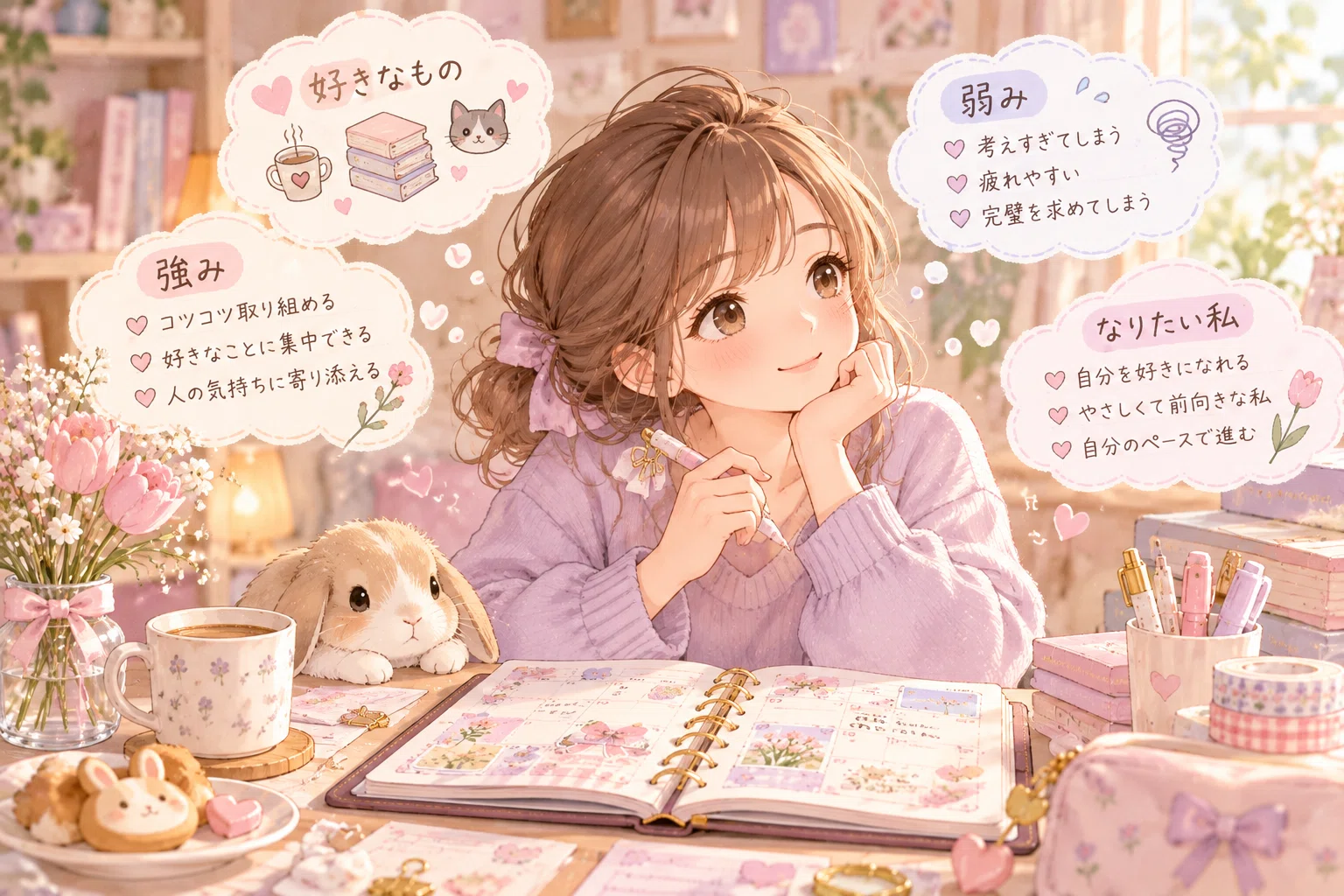 Creating Next Year's Planner 📔 Time to Face Myself｜灯里