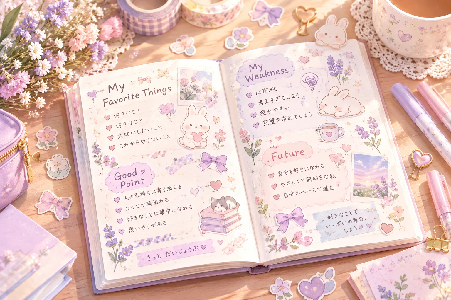 Creating Next Year's Planner 📔 Time to Face Myself｜灯里