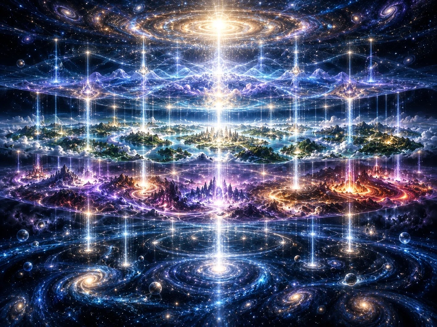[Overall Structure of the 13-Pillar/128-Pillar Network (3) | Cosmic ...