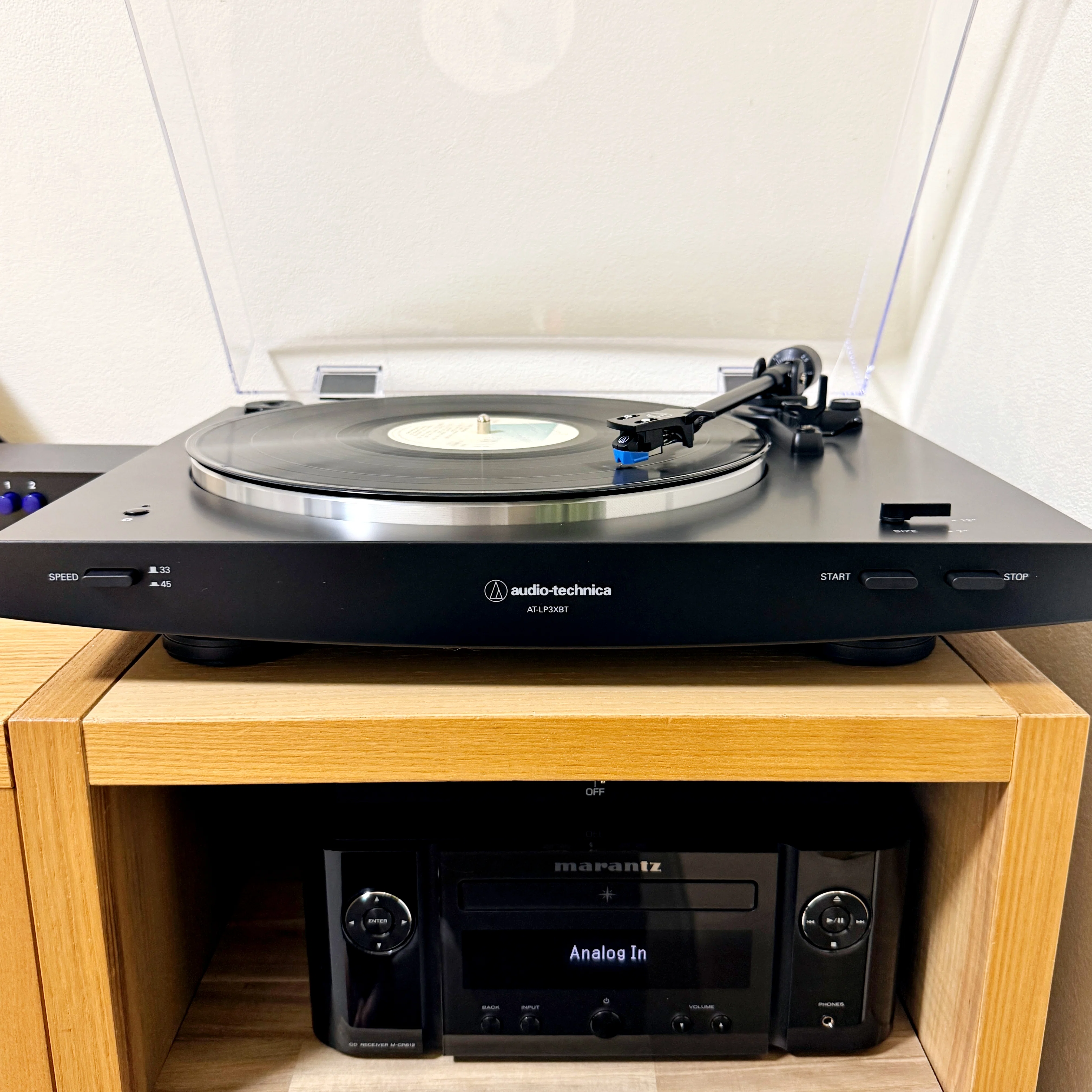 AT-LP3XBTが届いた。躯体はチープ、でもフルオートは「すごく便利