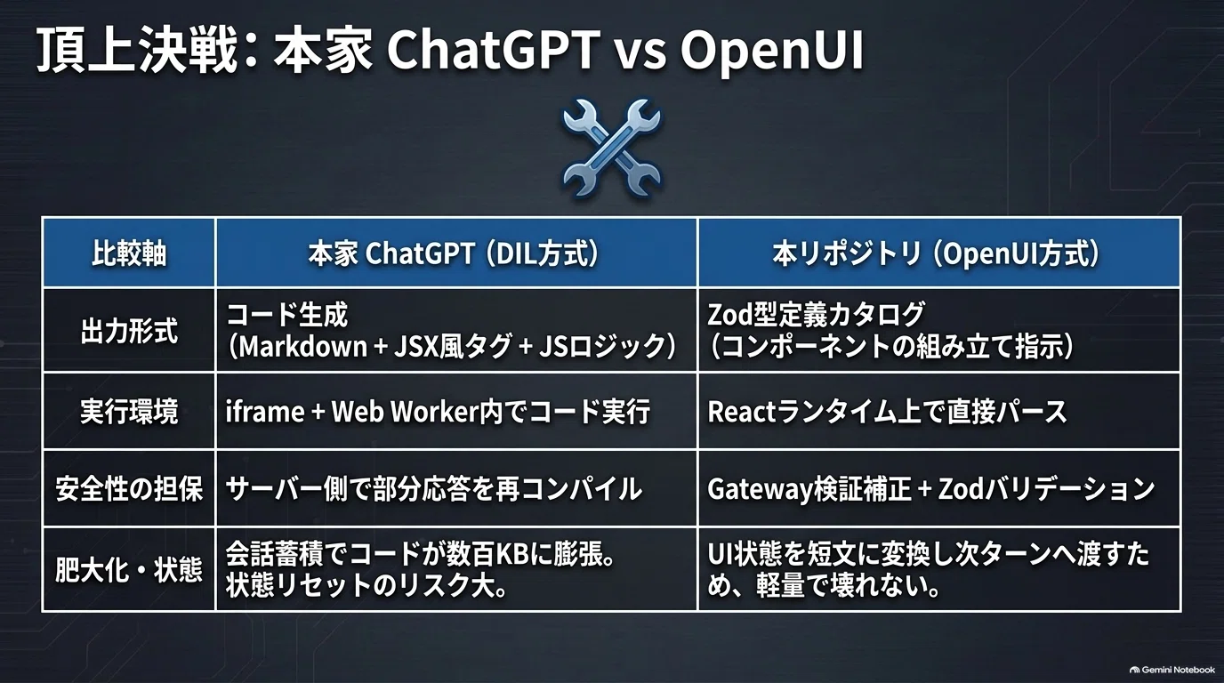 [open-intelligent-ui] OSS reproduction of ChatGPT's Intelligent UI: Is ...