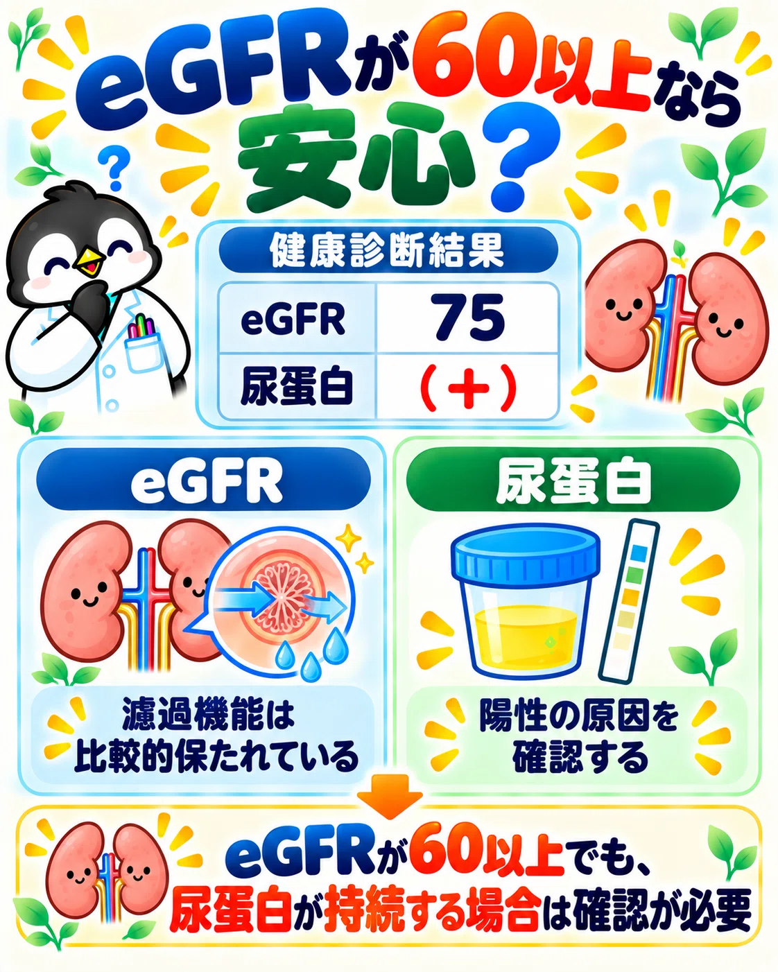 [Explained by an Active Clinical Laboratory Technician] Cr, eGFR, and ...