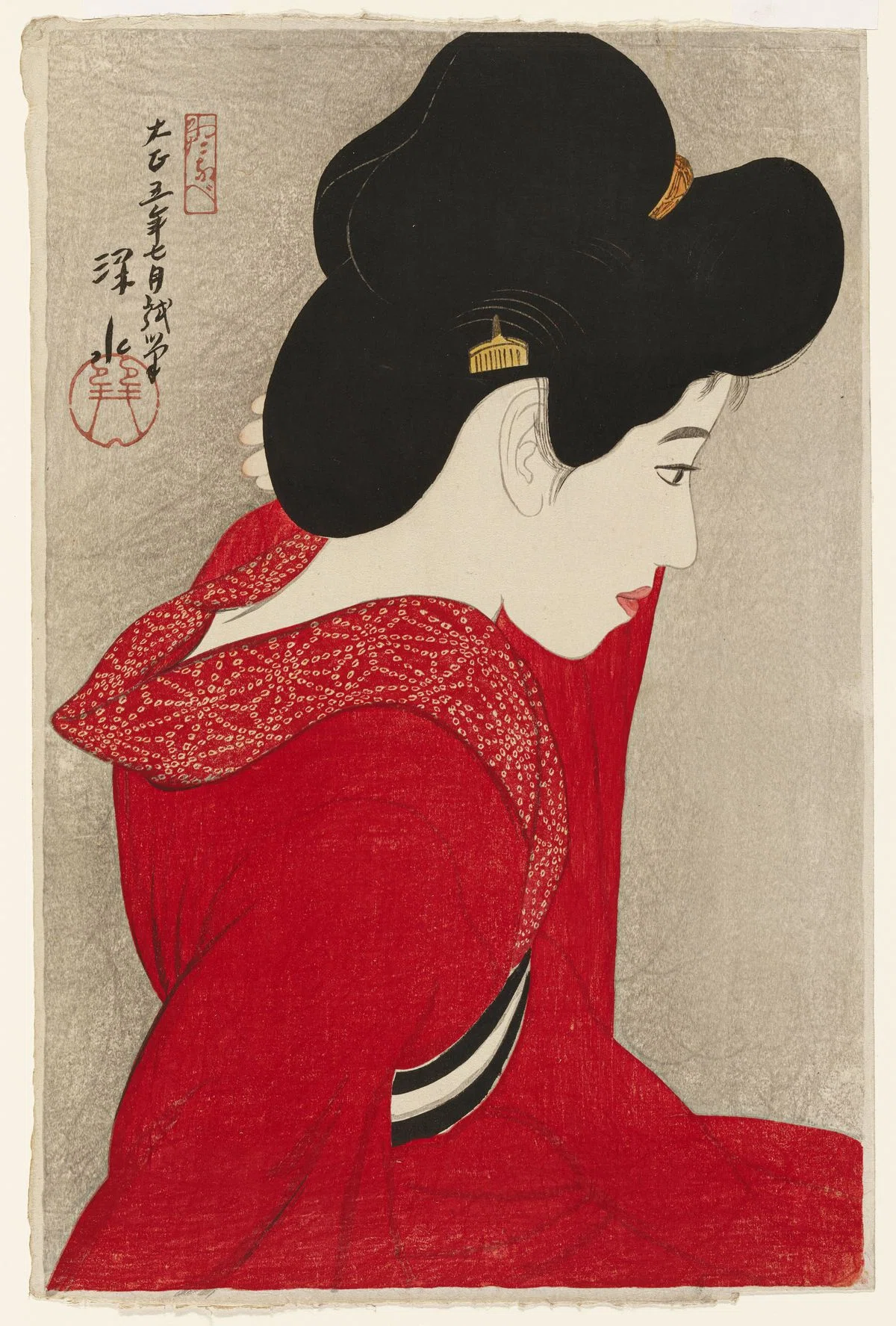 伊東深水――肉筆画と新版画で描いた、近代日本の女性たち｜Cugira
