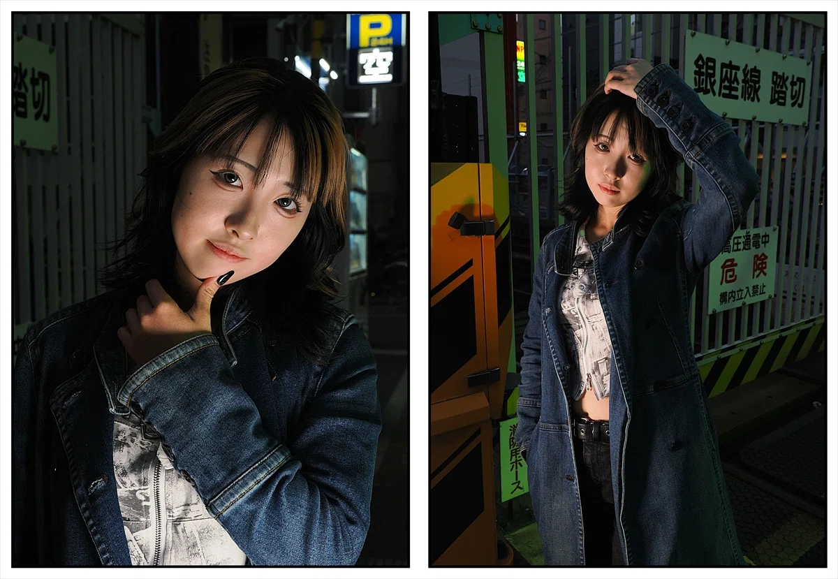 Text Frame 2 Line Ginza Line Crossing: A Mini Photo Collection|たぬき写真工房
