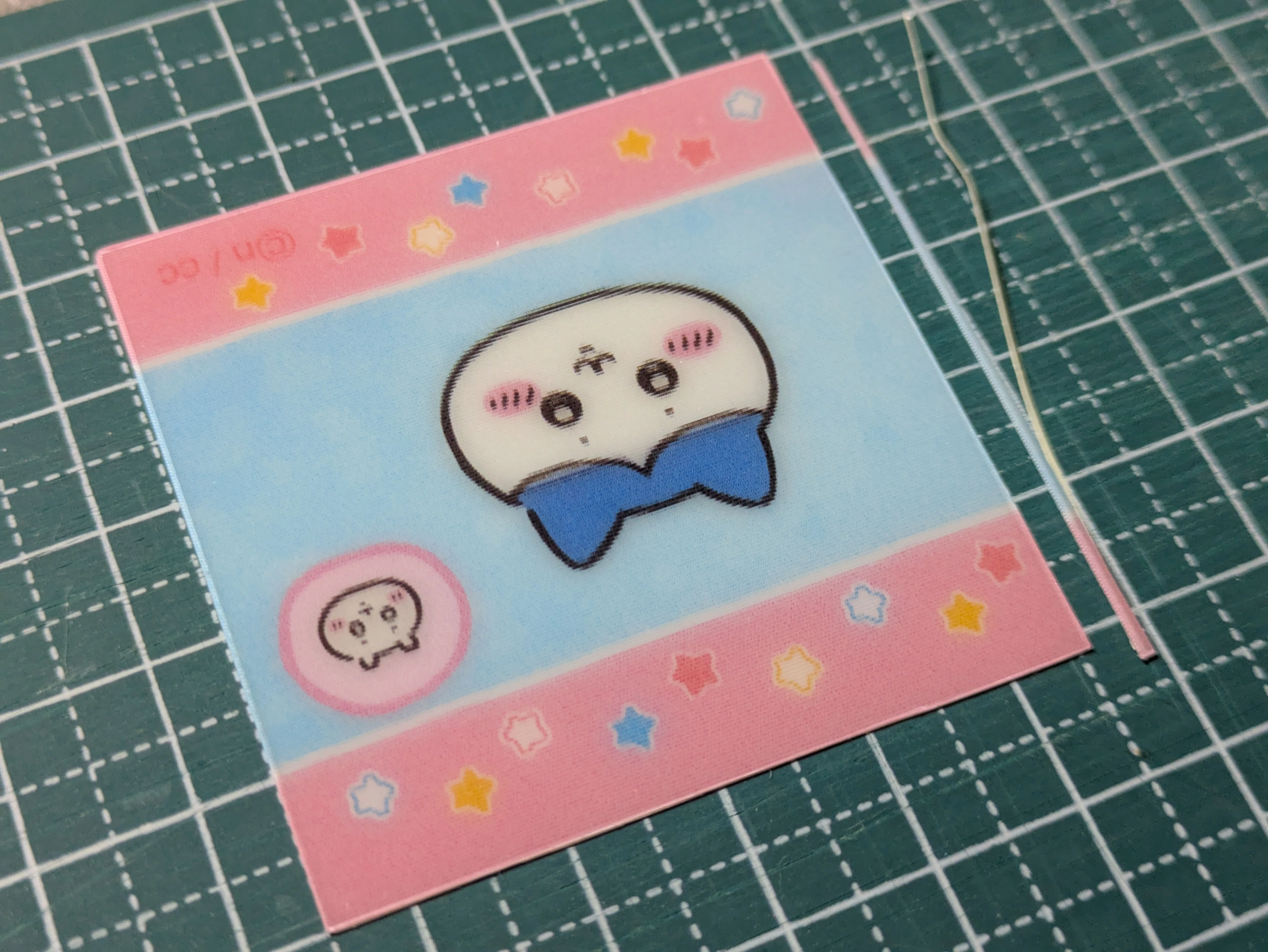 [Oshikatsu Custom] Successfully turned Chiikawa stickers into magnets ...