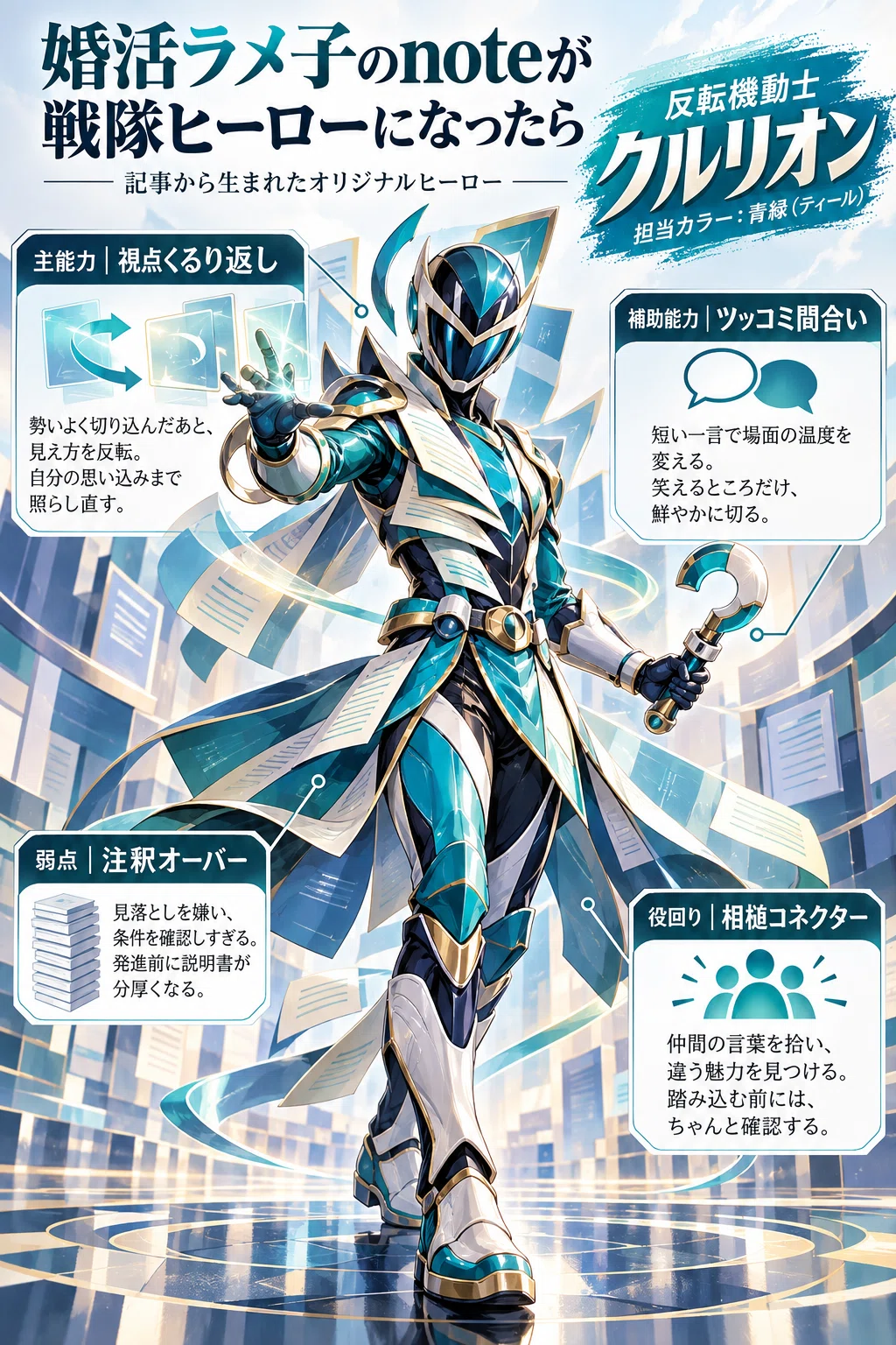 If your note became a Sentai hero | Please feel free to play around ...