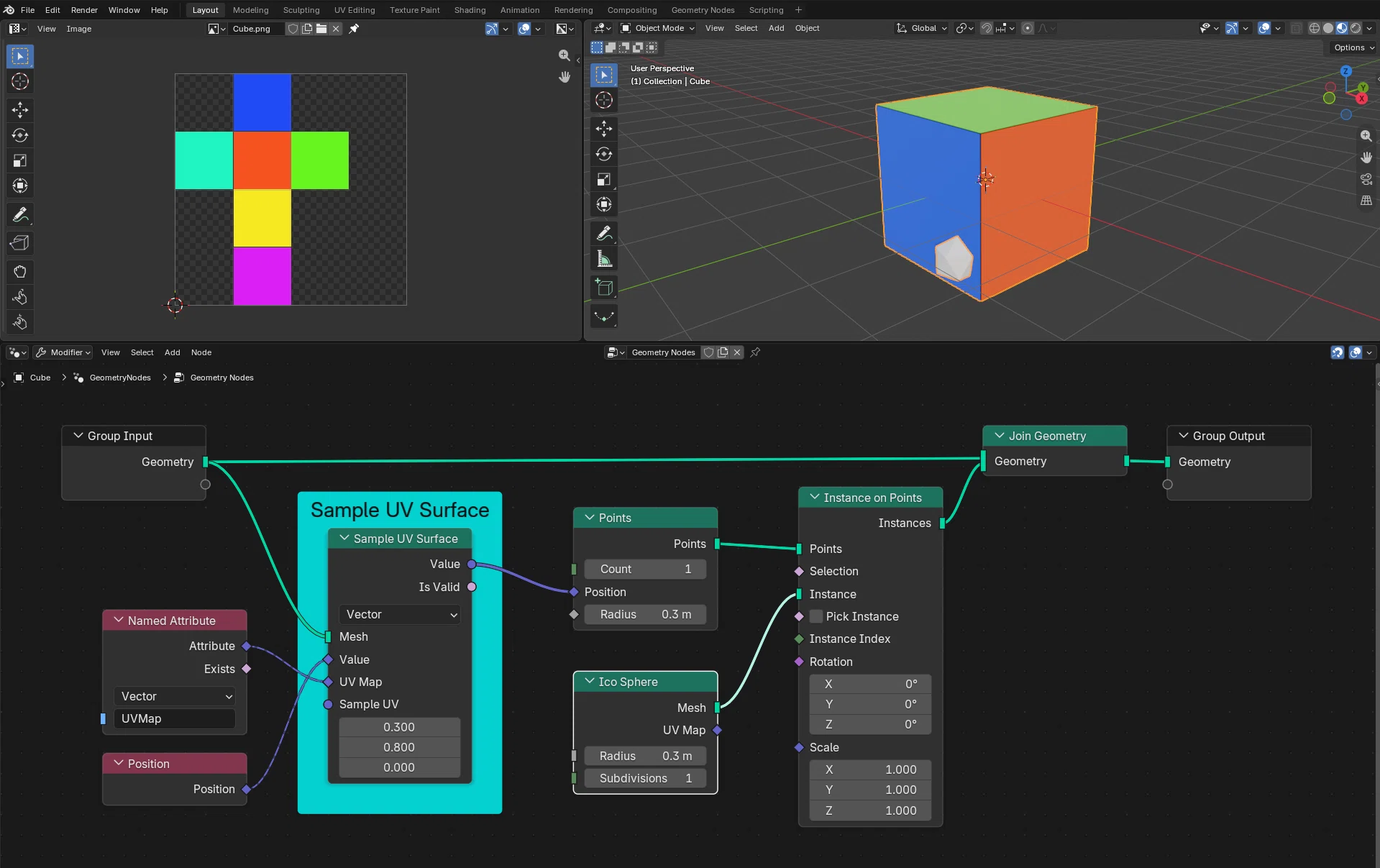 Introduction to Geometry Nodes #12: Mesh-Sample and Write｜Maan