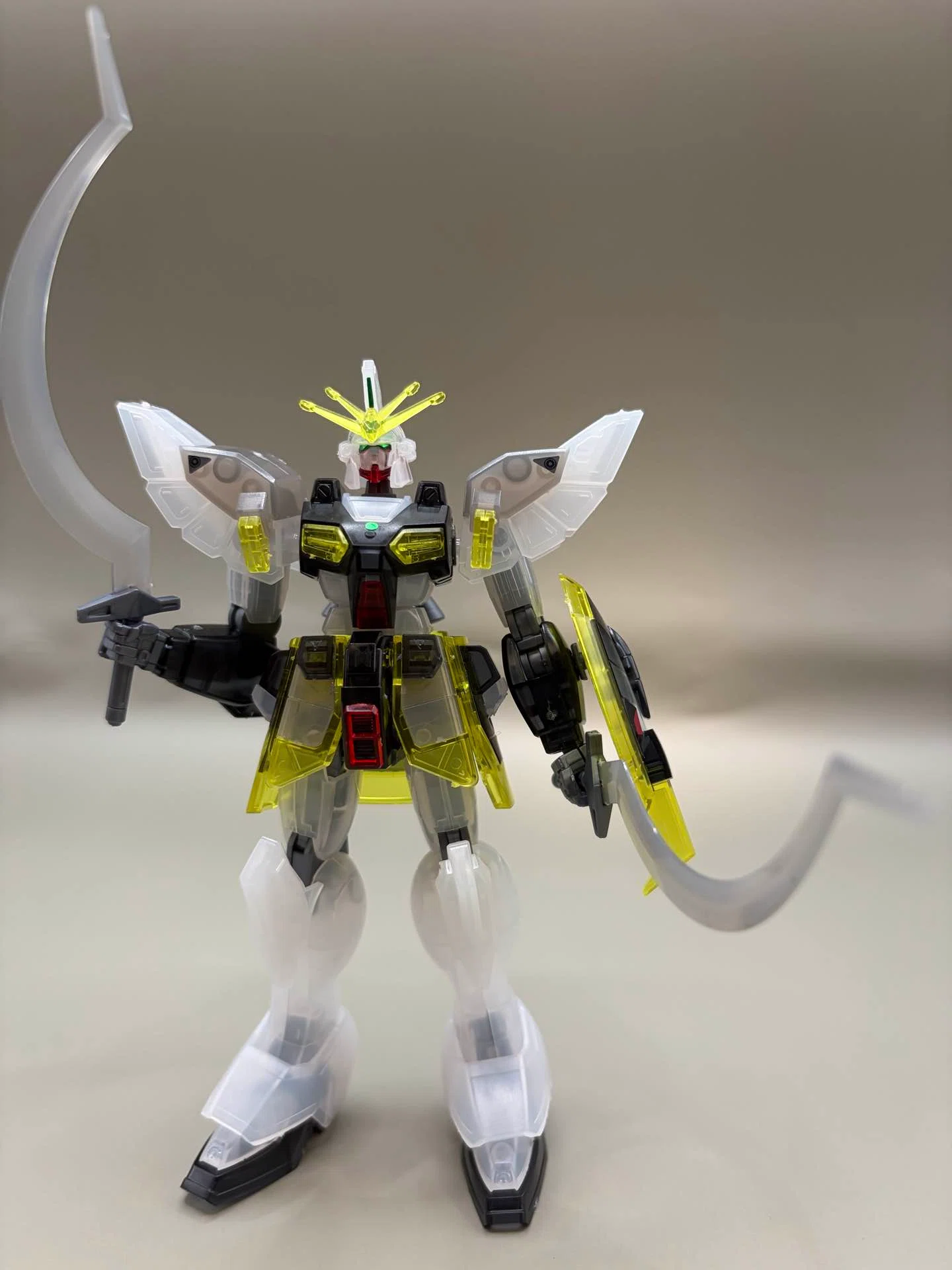 HG ガンダムサンドロック（クリアカラー）製作後レビュー ～透明感と黒