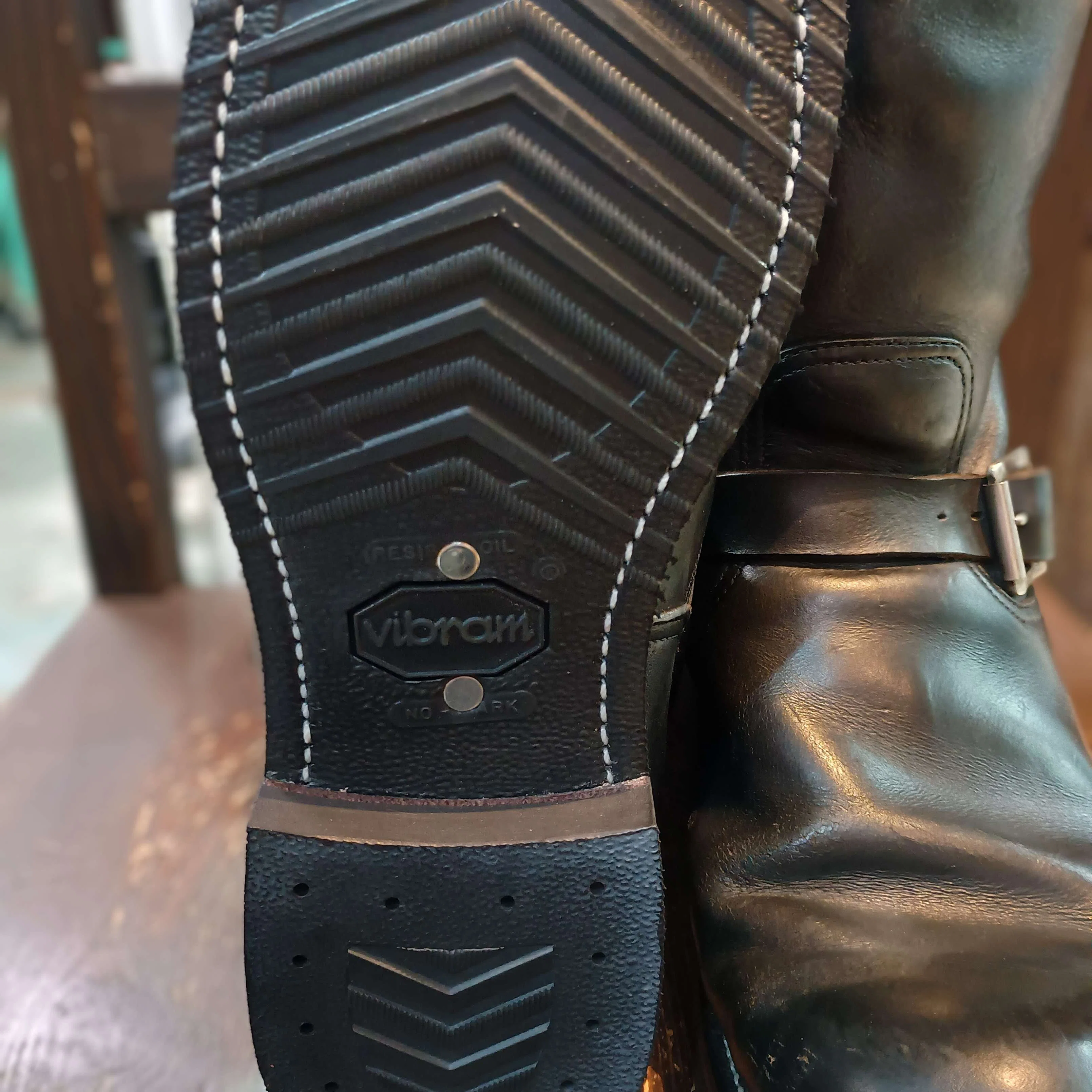 [Boot Repair/Resole] VTG 80's SEARS Engineer Boots + vibram#700 Sole ...