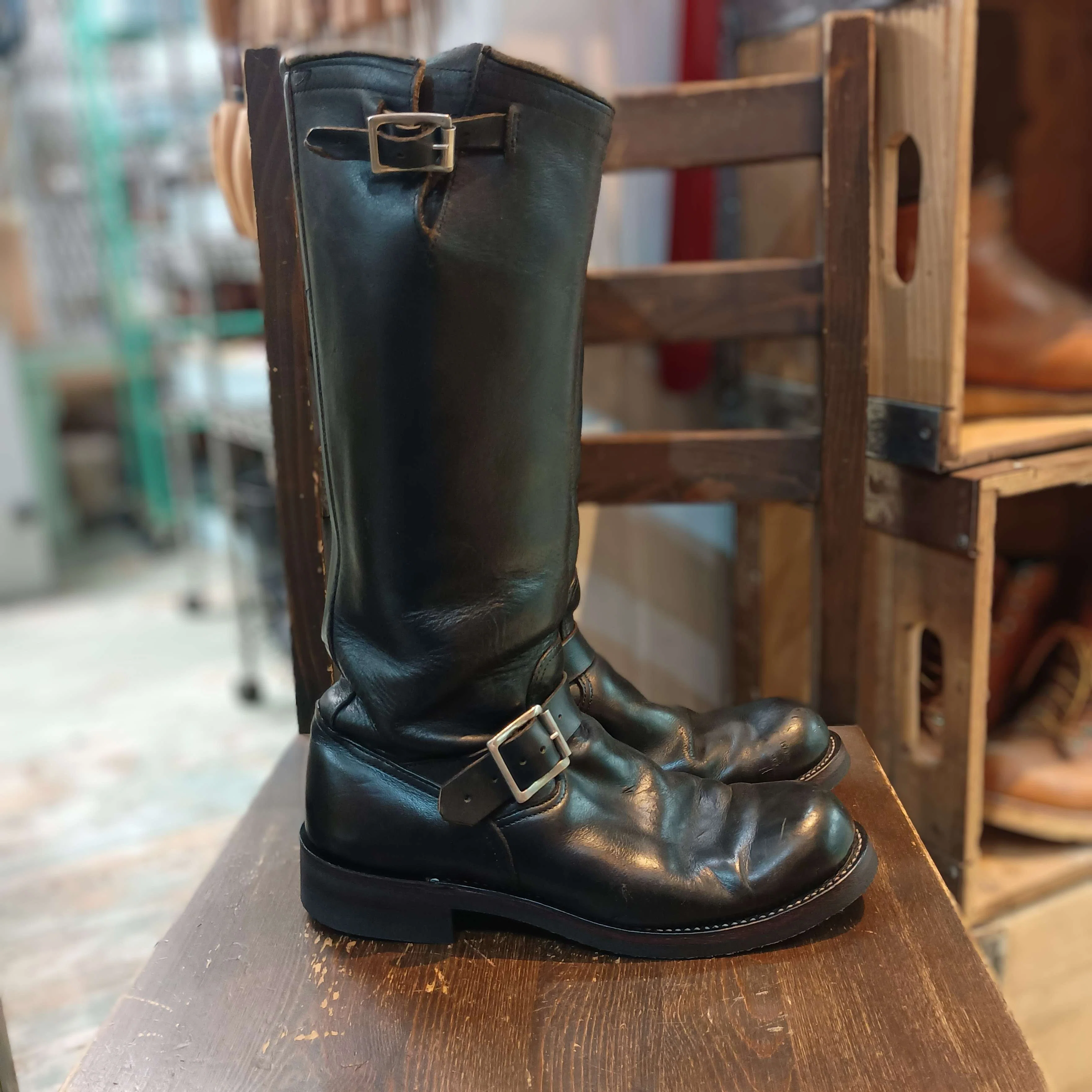 [Boot Repair/Resole] VTG 80's SEARS Engineer Boots + vibram#700 Sole ...