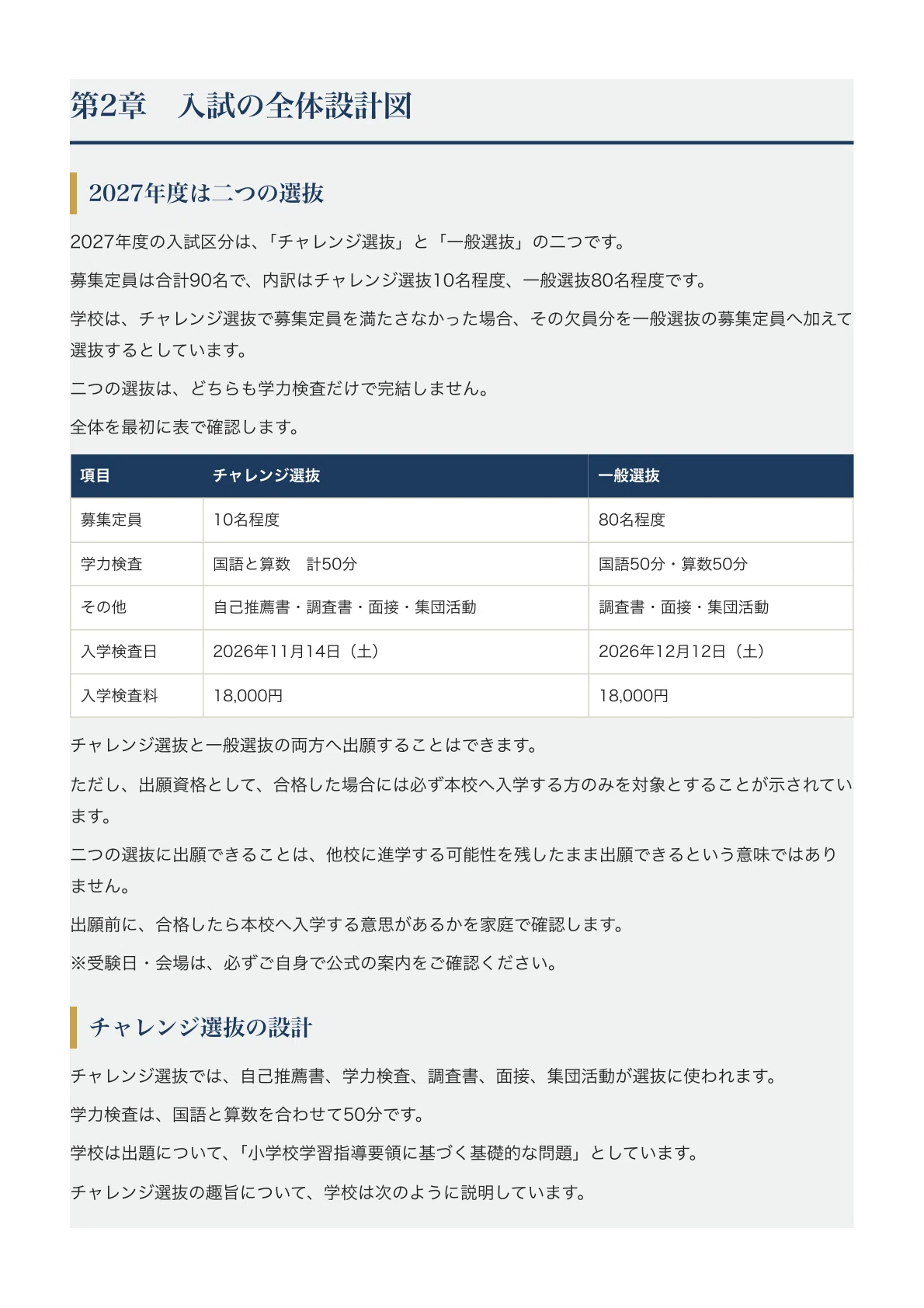 [Niigata Meikun Junior High School] Junior High School Entrance Exam ...