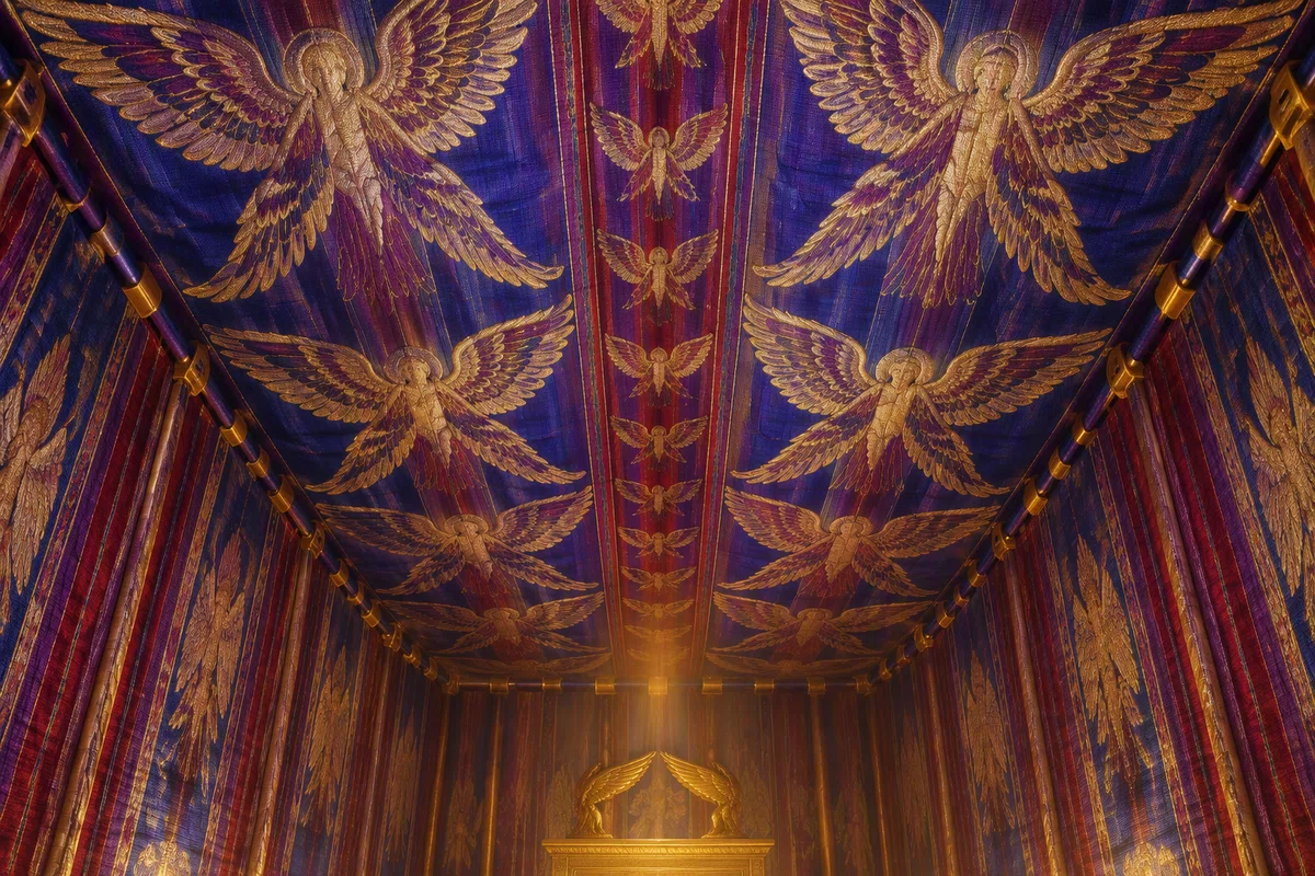 Holy Angel Pattern Exodus Chapter 26: A Magnificent Four-Layer Tent!? The 'Architectural ...