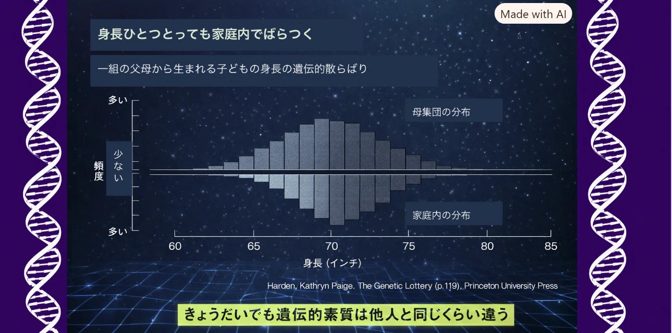 Note遺伝子工学(2026年) 才能がない」と諦める前に。遺伝学から考える、自分に合った積み重ね方