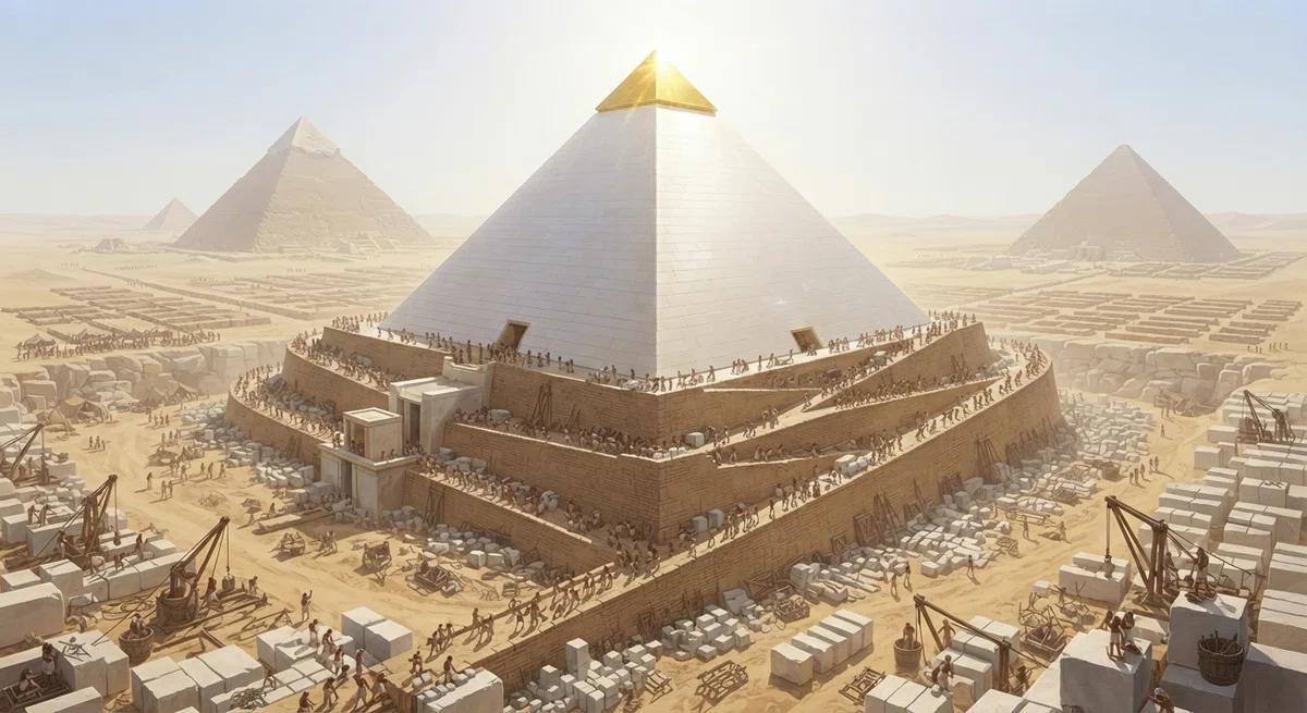 [Ancient Super-Technology] How were the Egyptian pyramids built ...