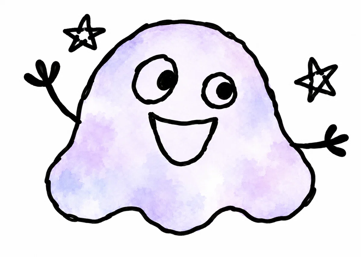[Irokara KIDS | Free Materials for Toddlers] Ghost Friends | Coloring ...