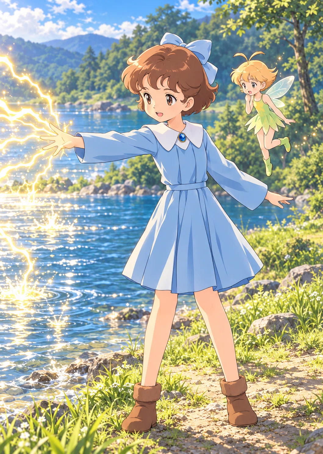 I have posted Chapter 11 of Luna and the Wind Fairy｜toy