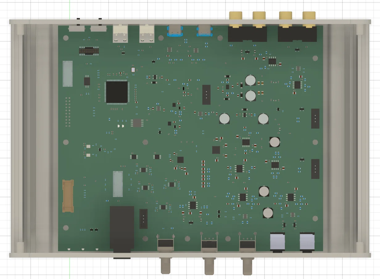 DIY USB Audio Interface Part 4 - Case Selection and KiCad PCB Component ...