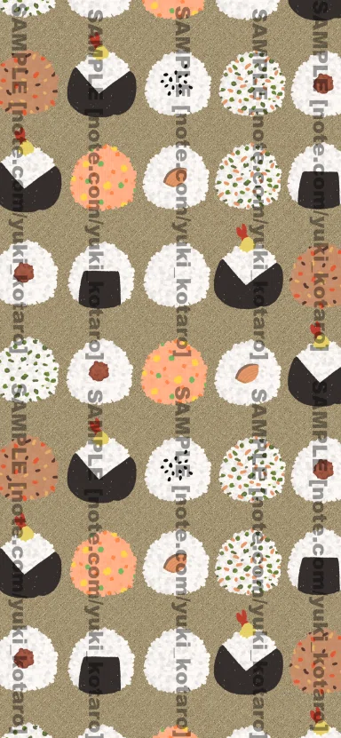 [Illustration Material] Rice Ball｜ゆき こたろう