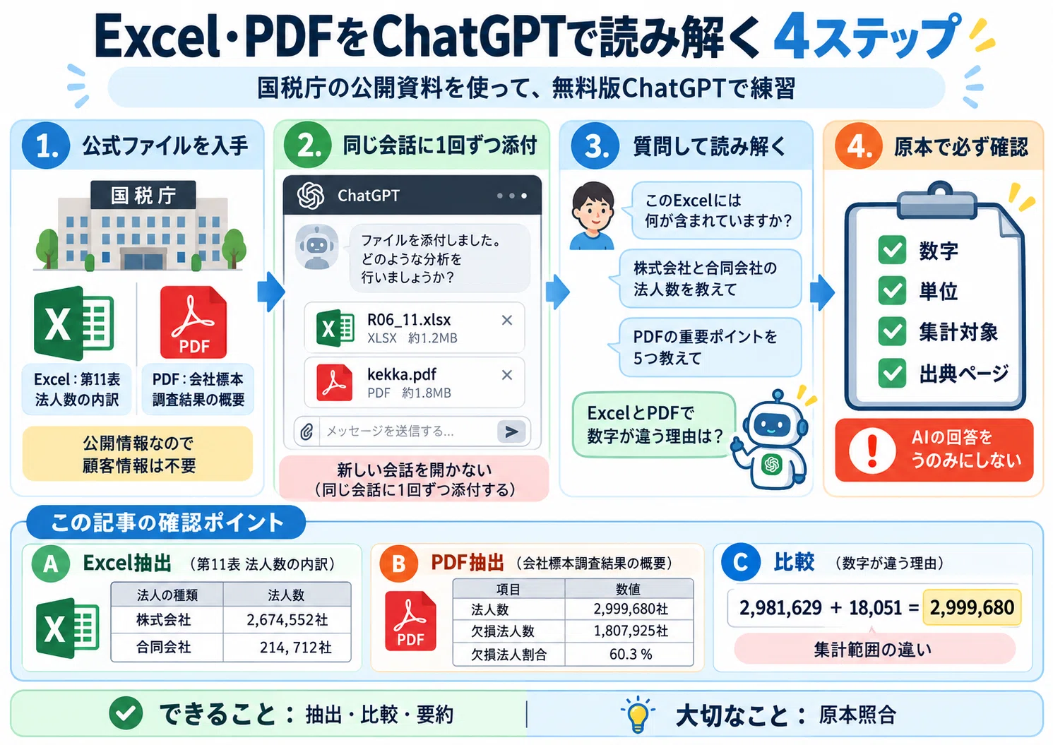 [For ChatGPT Beginners Part 5] Let's Decipher Excel and PDF with ...