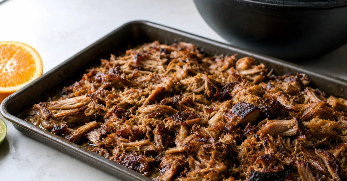 Carnitas Made in a Home Oven (American Style) [The Science of Tacos]｜タコスの科学