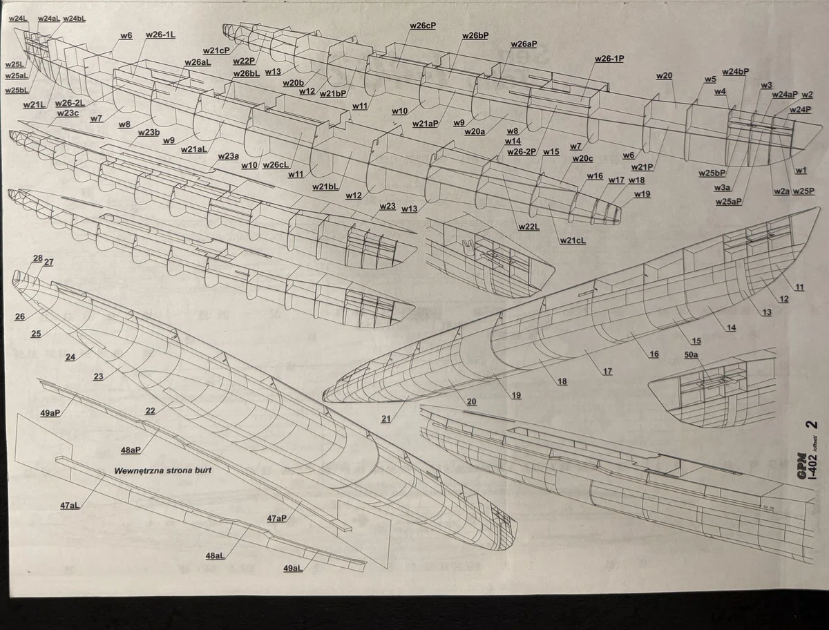 Part Model Sheets Introduction 2 | Looking at a Card Model Kit—Things to Check Before You ...