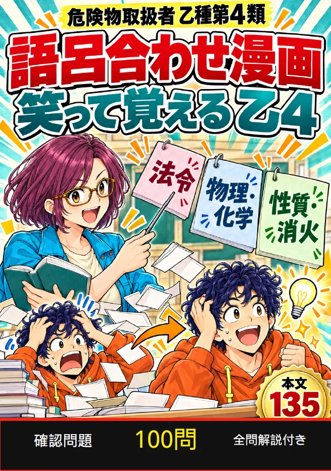 Questiones Note Hazardous Materials Engineer Class B Group 4 Mnemonic Manga + 100 ...