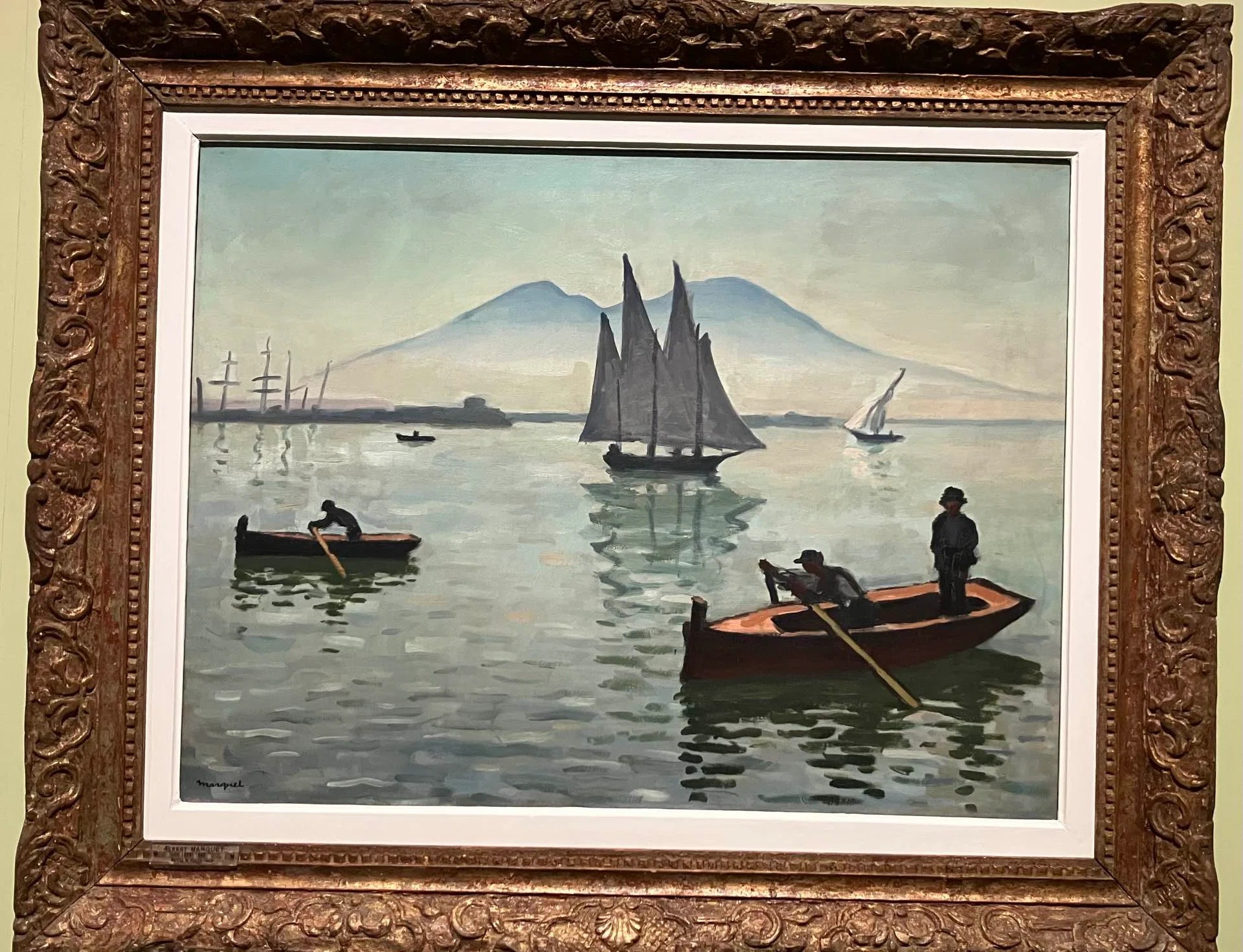 アルベール マルケ、「チュニスの港」、希少な画集より、新品高級額 マティスの親友・シックな水辺の画家「アルベール・マルケ展」@SOMPO