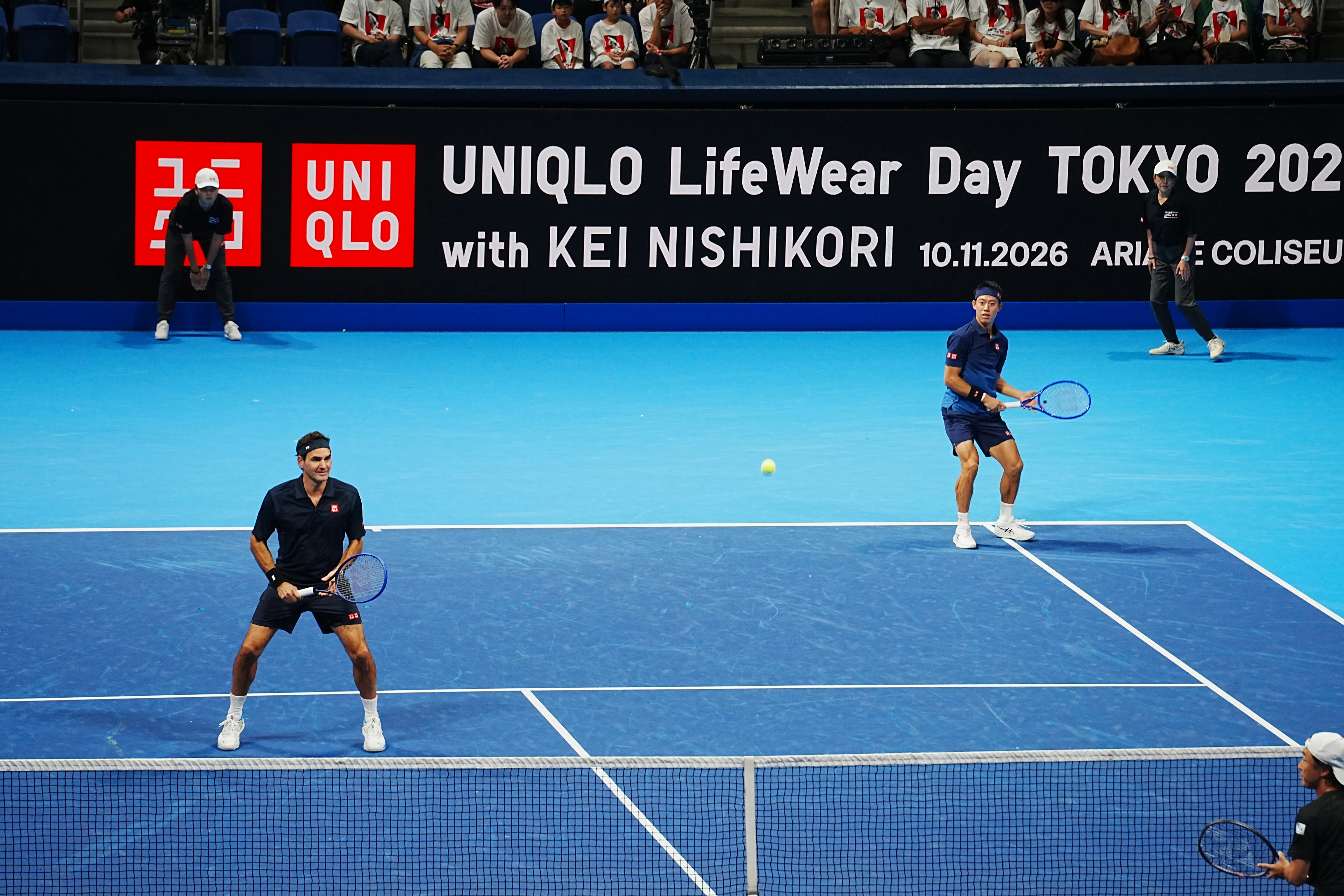 現役に幕、錦織圭＆フェデラーたちの夢舞台を胸に刻む｜UNIQLO
