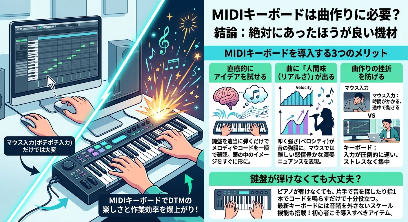 [2026 Latest] Top 3 MIDI Keyboards Recommended for DTM Beginners | A ...