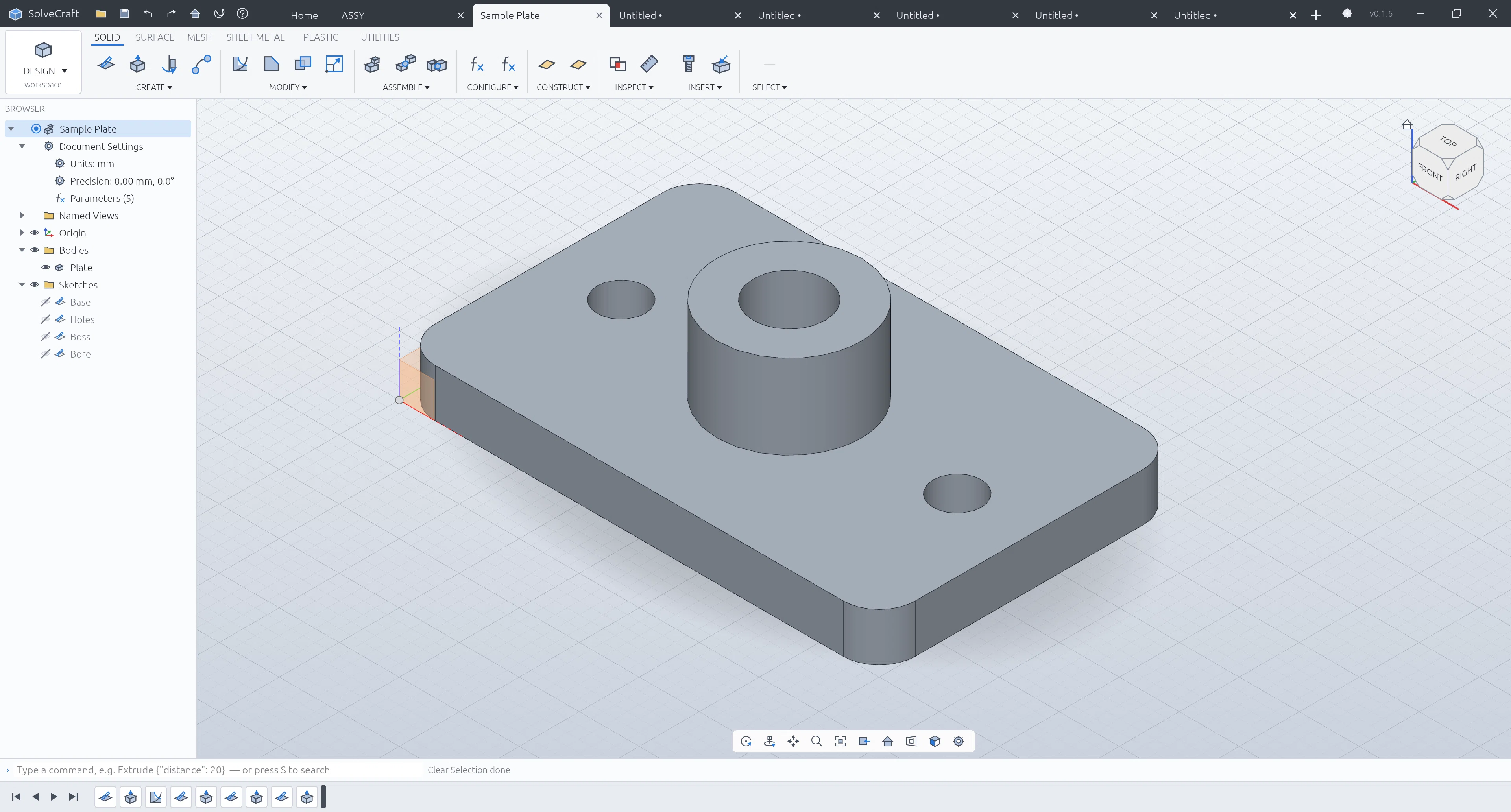 It looks like Autodesk Fusion!? I tried out the open-source 3D CAD ...