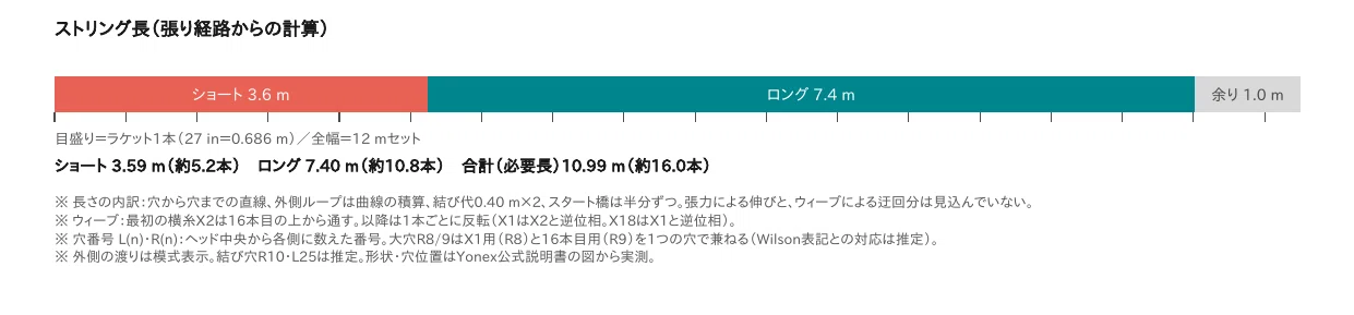 Yonex MUSE ATW Variation (Perhaps close to Gosen stringing) One-piece ...