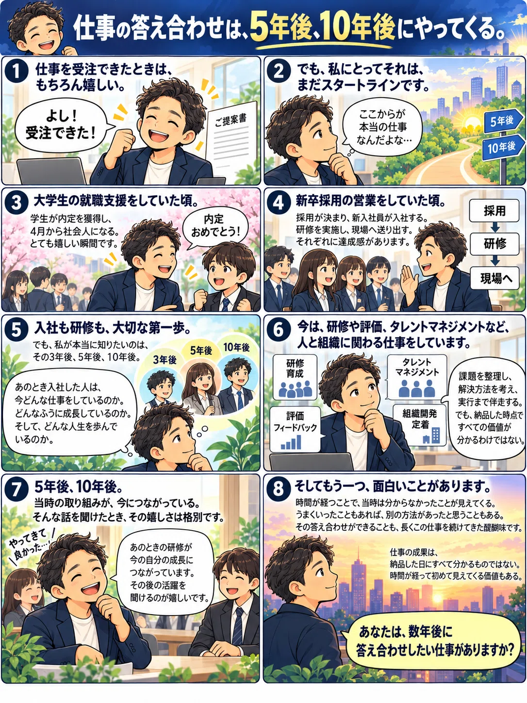The final assessment of your work comes 5 or 10 years later.｜瑛（アキラ）｜となり ...