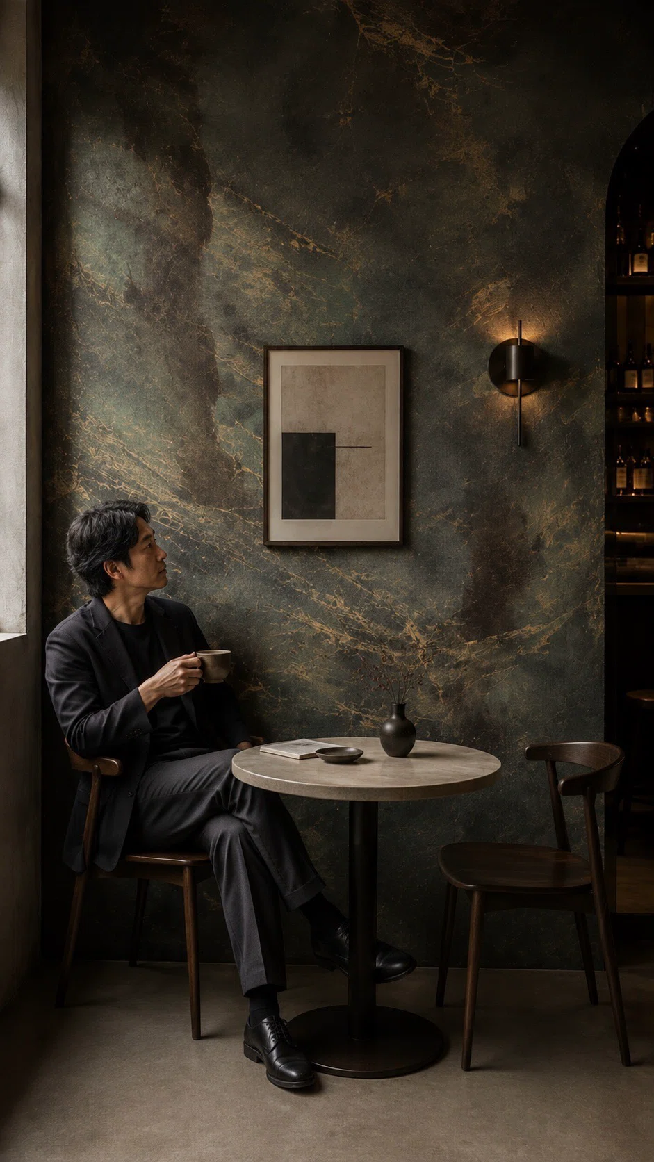As you approach, the expression of the wall changes. | How does special ...