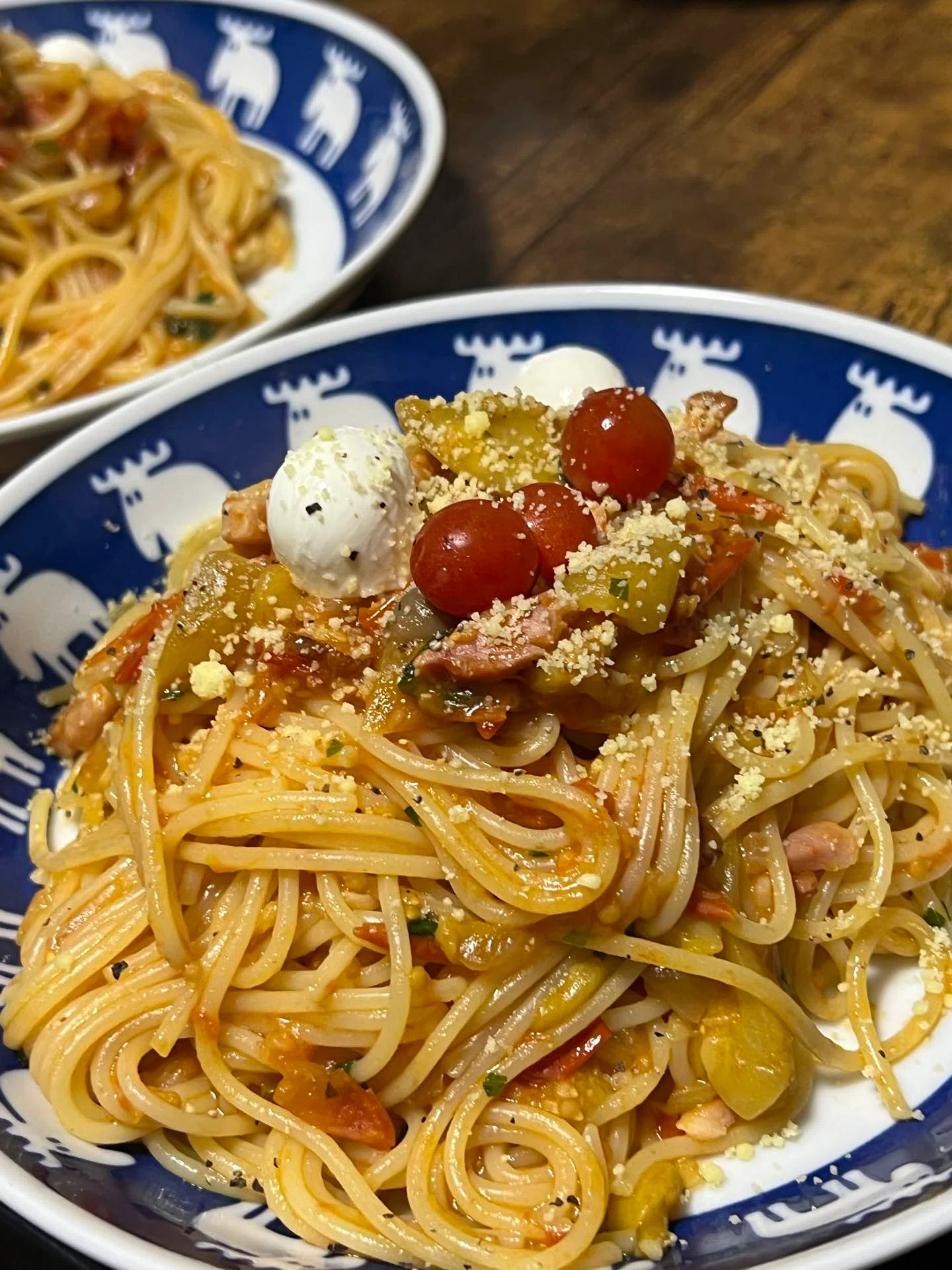 A story about making pasta with a bumper crop of cherry tomatoes