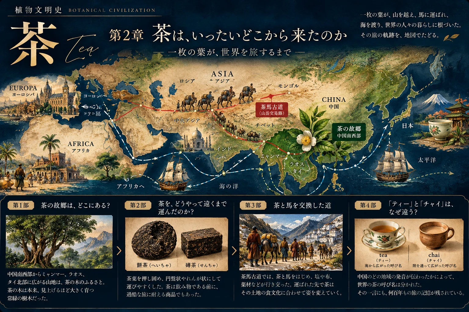 History of Plant Civilization | Tea Chapter 2: Where on Earth Did Tea ...