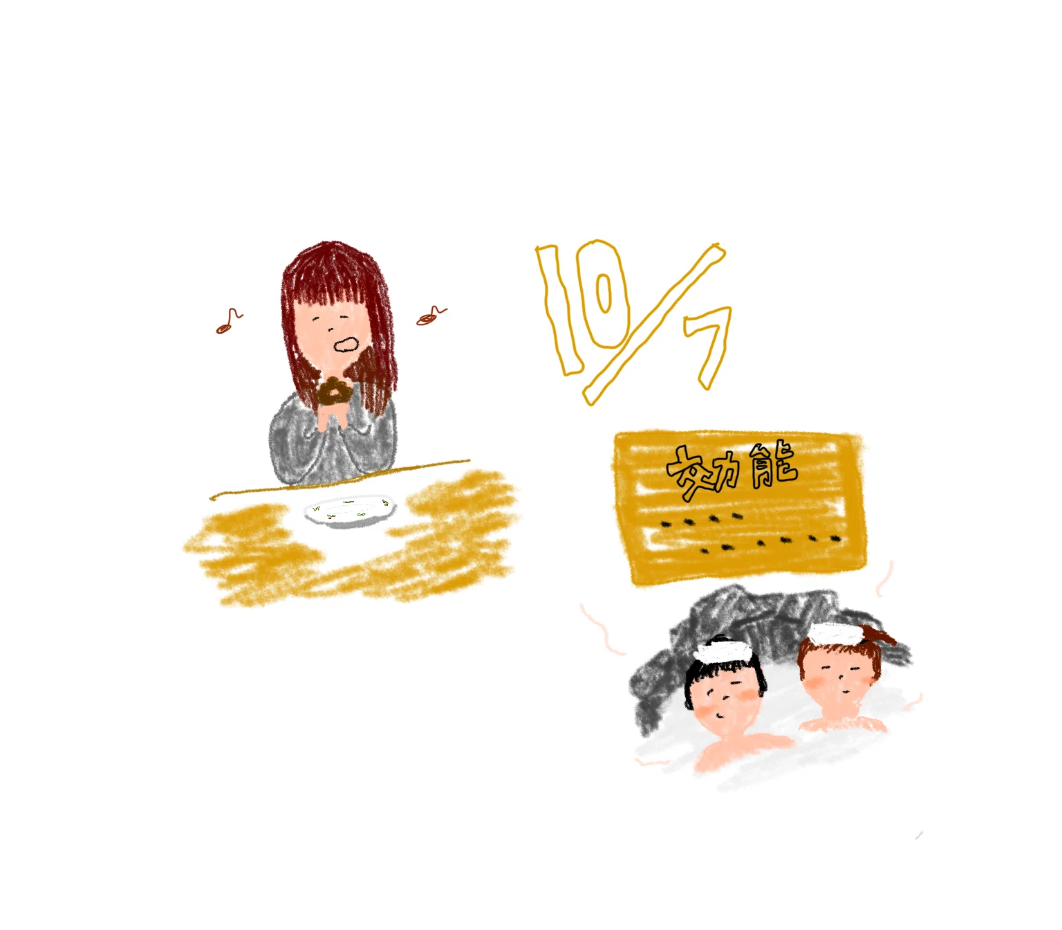 Occasional Happiness Diary (10/6–10/11)｜やさい